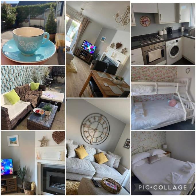 Sunny Family 4-sleeper Near Newquays Beaches *